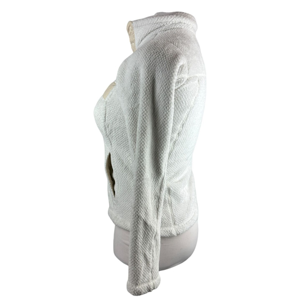 Patagonia Re-tool 1/4 Snap-T Pullover Fleece Top Pearl White X-Dye Women's XS - Picture 5 of 13